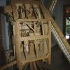 Dieses Modell aus dem Mühlenmuseum in Ebergötzen gewährt einen realistischen Blick in Aufbau und Getriebe.  	