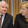 Zerstrittene Unions-Führung: Horst Seehofer und Angela Merkel kommen in der Flüchtlingspolitik nicht auf einen Nenner.