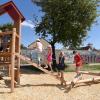 Nach langer Bauphase ist der Spielplatz Ludwig-Ottler-Straße in Augsburg-Inningen eröffnet worden.