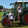 Die besten Absolventen beim Berufsabschluss Landwirt (von links): Maximilian Meßner, Stefanie Baur, Tobias Schempp und Fabian Kraft. 	 	