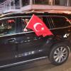 Nach dem Sieg ihrer Mannschaft feierten türkische Fans den Erfolg unweit des Kudamms.