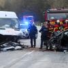 Die Staatsstraße 2036 ist nach einem schweren Unfall zwischen Holzhausen und Heretsried am Donnerstagvormittag gesperrt. 