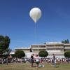 Der Wetterballon startet am Rudolf-Diesel-Gymnasium.