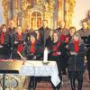 Das traditionelle Weihnachtssingen des Gesangvereins Amerbach.  