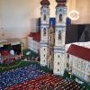 Aus Legosteinen nachgebaut: das Kloster Wiblingen.  