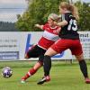 Annika Bücherl vom CSC Batzenhofen-Hirblingen (links) findet, dass Frauen in der Bundesliga ein höheres Gehalt bekommen sollten.