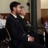 Lionel Messi und sein Vater Jorge Horacio Messi.