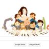 Google Doodle zum 193. Geburtstag von Clara Schumann.