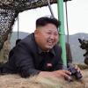 Da lachte er noch: Nordkoreas Machthaber Kim Jong-un war viele Monate lang ständig in den Medien seines Landes präsent. Seit vier Wochen ist er von der Bildfläche verschwunden.