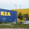 Das Einrichtungshaus Ikea an der Blaubeurer Straße.  