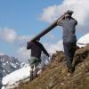 Die Alpenvereinssektion Donauwörth kümmert sich nicht nur um Wege in der Region, sondern auch im Hochgebirge am Hochvogel.