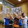 Die Schülerinnen und Schüler ließen die Christoph-Scheiner-Grundschule zu ihrem 50-jährigen Bestehen hochleben.