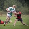 Ein Freundschaftsspiel hat das Rugbyteam von Jahn Landsberg (grün-weiße Trikots) bereits absolviert. Am Samstag steht das erste Ligaspiel in Landsberg auf dem Plan. 	