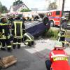 Ein schwerer Unfall hat sich am Mittwochnachmittag in Augsburg ereignet.