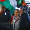 Die schwedische Klimaaktivistin Greta Thunberg kämpft jetzt für die Sache der Palästinenser, wie hier bei einer Demonstration in Leipzig.