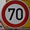 Auf immer mehr Straßenabschnitten in der Region gilt Tempo 70. Dahinter steckt das Bemühen des Freistaats, die Geschwindigkeitsbeschränkungen zu harmonisieren.