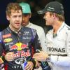 Nico Rosberg glaubt nicht, dass Sebastian Vettel nach seinem Wechselzu Ferrari zu einemernsten Gegner wird.