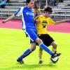 Keine Chance ließ der TSV Mindelheim II (rechts Niklas Jäger) dem FC Bad Wörishofen II beim 5:0. Foto: Axel Schmidt