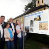Bei einem Festakt des Kulturkreises an der Schlossanlage in Nordendorf, am neuen Denkmalplatz wurden die neuen Informationstafeln vorgestellt. 