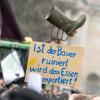 Die Bauern protestiere in Berlin gegen die Einsparungen (im Bild). Auch im Landkreis Landsberg ist der Ärger groß.  