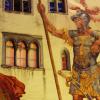 Das Goliathhaus in Regensburg, welches um 1260 erbaut wurde, gilt mit seinem um 1573 entstandenen Gemälde vom Kampf Davids gegen Goliath als eines der Wahrzeichen der Unesco-Weltkulturerbestadt.