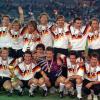 Die deutsche Nationalmannschaft wurde 1990 in Italien Weltmeister. Im Finale wurde Argentinien mit 1:0 besiegt.
