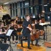 Beim Konzert des Schwäbischen Jugendsinfonieorchesters in Babenhausen bewies sich der aus Bobingen stammende Andreas Schmalhofer als herausragender Solist auf dem Violoncello.