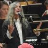 US-Rockikone Patti Smith sang bei der Nobel-Feier in Stockholm den Dylan-Song «A Hard Rain’s A-Gonna Fall». Vor lauter Aufregung stockte sie mitten im Lied.