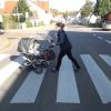 Viele Autos halten am Zebrastreifen in der Römerstraße nicht für Fußgänger an, monieren viele Zuhörer bei der Bürgerversammlung. 