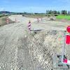 Zwischen der Autobahnanschlussstelle Erkheim und der Gemeinde Sontheim wird derzeit eine neue Staatsstraße gebaut. Foto: Heckelsmüller