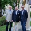 Das neue Präsidium des Lions Clubs Friedberg sind (von links) Schatzmeister Hans Deiml, Präsident Dieter Weidner und Past-Präsident Martin Kleiner. 	