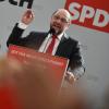 In Vilshofen schlug SPD-Kanzlerkandidat Martin Schulz wieder viel Sympathie entgegen.