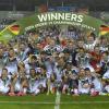 Die deutsche U-19-Auswahl feierte den Gewinn des EM-Titels.