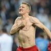 Jubel von Bastian Schweinsteiger. Die Pressestimmen zu Bayern Real.