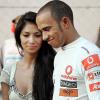 Ein Bild aus glücklichen Tagen: Nicole Scherzinger und Rennfahrer Lewis Hamilton.