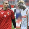 Mohamed Amsif und Aristide Bancé stehen beim FC Augsburg derzeit nicht auf der Seite der Glücklichen.