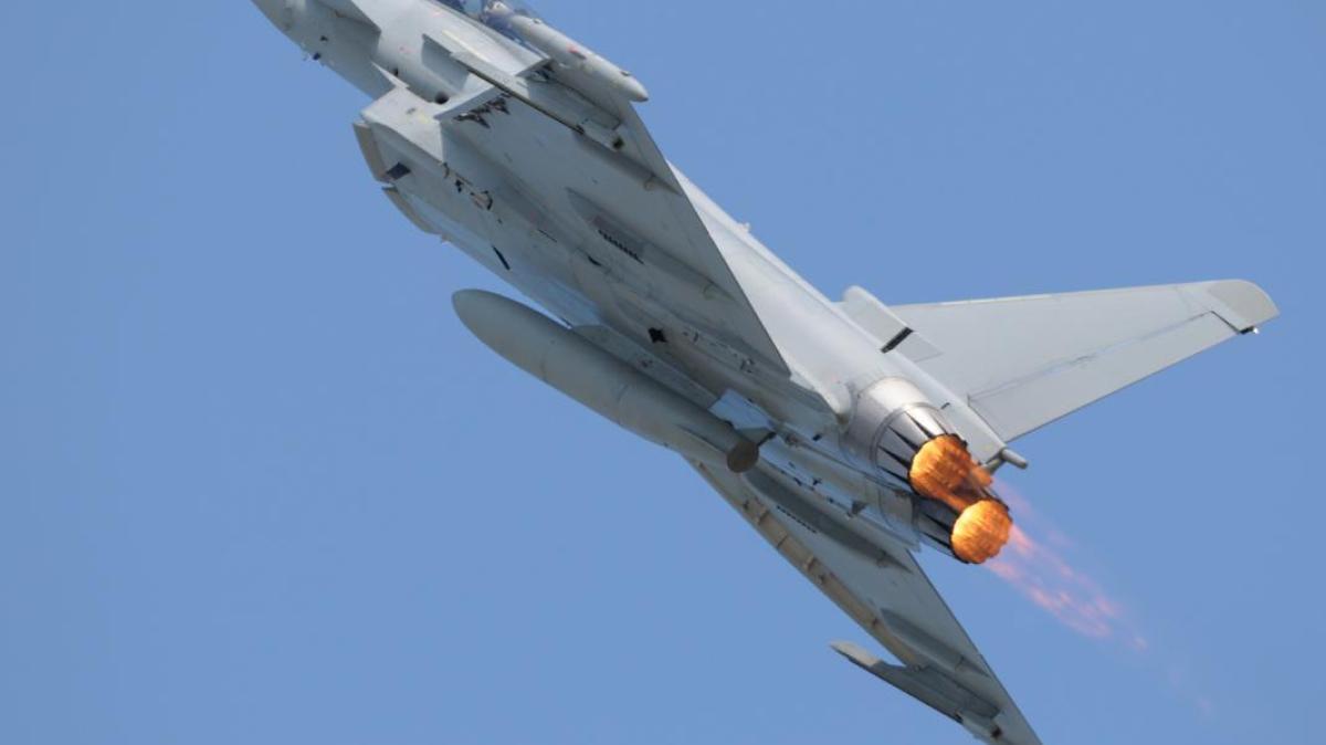 Sonic boom in Bad Wörishofen: Eurofighter test flight makes windows rattle