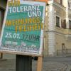 Auf dem Friedberger Marienplatz findet am Sonntag eine parteiübergreifende Kundgebung für Toleranz und Meinungsfreiheit statt. 
