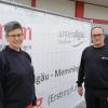 Kathrin Negele (links) und Thomas Lüdtke (rechts) von den Maltesern leiten die Verwaltung des Impfzentrums Bad Wörishofen. 