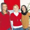 Die Beraterinnen der Offenen Behindertenarbeit (von links): Deborah Rodney (FSJ), Alexandra Pfiffner (OBA), Annette Erdle (Betreuungsverein). 