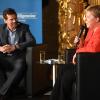 Gregor Peter Schmitz interviewte in der Vergangenheit auch Angela Merkel beim "Augsburger Allgemeine live".