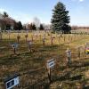 3000 Gräber reihen sich mittlerweile auf dem Tierfriedhof von Attis aneinander. Jetzt dar der Tierschutzverein die Fläche erweitern.