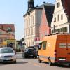 Die Bahnhofstraße in Thannhausen ist stadtbildprägend. Wie sie umgestaltet werden kann, war 2011 Gegenstand eines Architektenwettbewerbs.