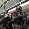 Anti-Terror-Übung in der Ukraine: Das Land bereitet sich auf die EM 2012 vor. Foto: Sergey Dolzhenko dpa