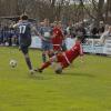 Der Sc Griesbeckerzell (graue trikots) siegte im Topspiel der Kreisliga Ost mit 5:3 beim BC Rinnenthal. Vor fast 500 Zuschauern lieferten sich die beiden Spitzenteams ein attraktives Duell mit vielen Toren.