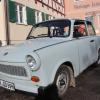 Wo auch immer Anton Stehle seinen Trabant 601 parkt – er zieht die Blicke auf sich. 