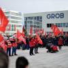 Das Personal der Mindelheimer Firma fordert beim Warnstreik mehr Geld. 