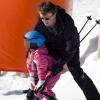 Hier war noch alle in Ordnung: Prinz Johan Friso beim Skifahren mit einem Mitglied der königlichen Familie.