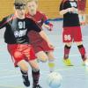 Hoch verdient gewannen die D1-Jugendlichen des TSV Dasing (rot-schwarz) das Turnier in Friedberg.