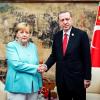 Bundeskanzlerin Angela Merkel und der türkische Präsident Recep Tayyip Erdogan kurz vor Beginn des G20-Treffens.